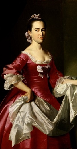 “Mrs. George Watson” John Copley, 1765.